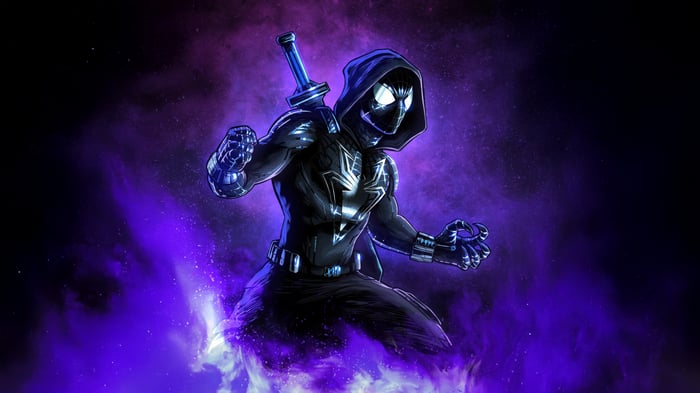 Spidersona Multiverse Hero with Sword