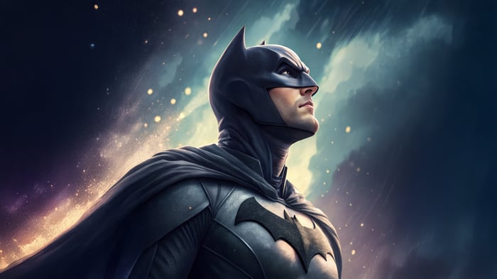 Batman in a Cosmic Setting