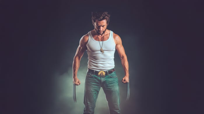 Wolverine with Claws