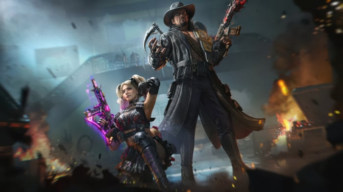 Alexa Bliss and Undertaker in Call of Duty Mobile