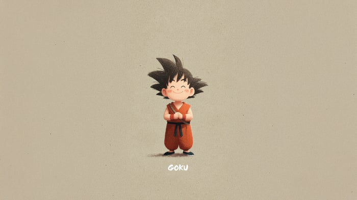 Chibi Goku from Dragon Ball