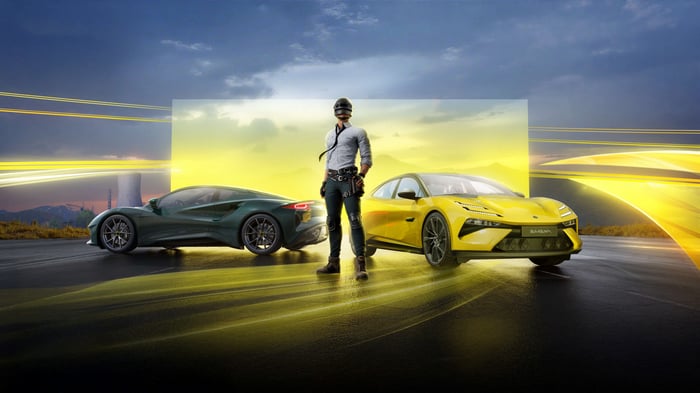 PUBG Mobile X Lotus Cars and Character