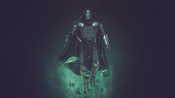 Doctor Doom in Metal Mask