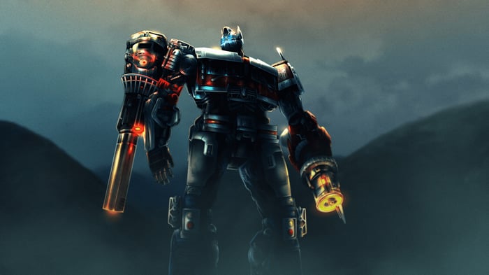 Optimus Prime from Transformers Rise Of The Beasts