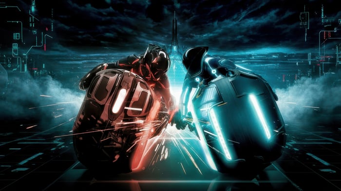 Tron Ares X Legacy Light Cycles