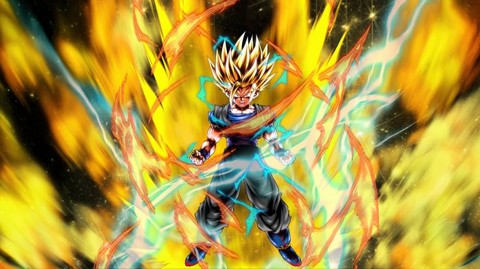 Super Vegito Dragon Ball Z Anime Art