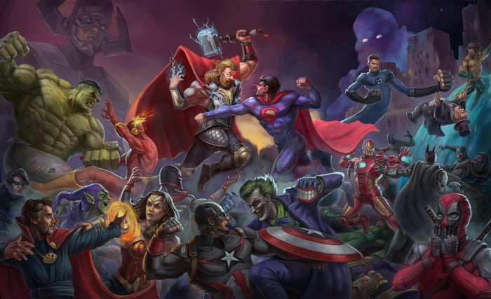 Marvel X DC Universe Crossover Battle