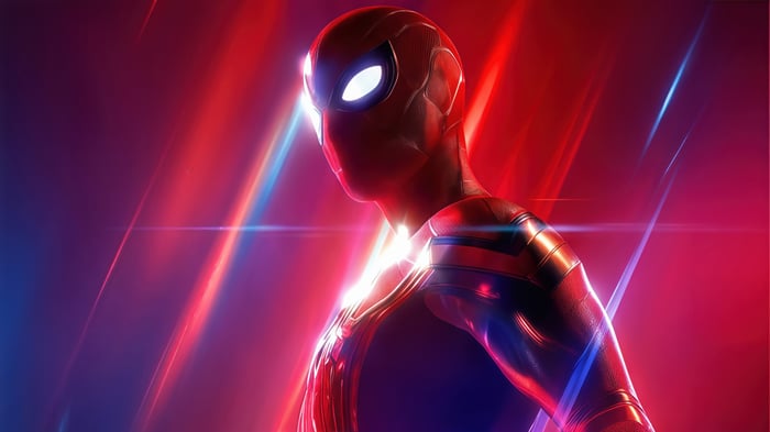 Spider-Man in Red and Blue Suit