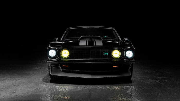 Ringbrothers Ford Mustang Mach 1 Kingpin Front View