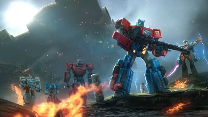 Transformers Forged To Fight Optimus Prime and Autobots