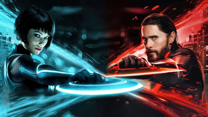Quorra And Tron Ares