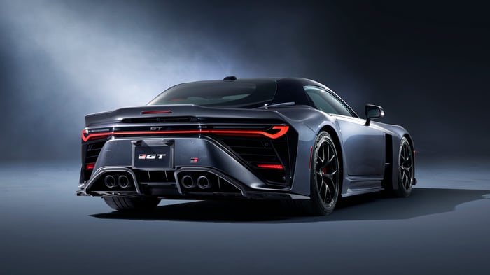Toyota GR GT Prototype Rear View