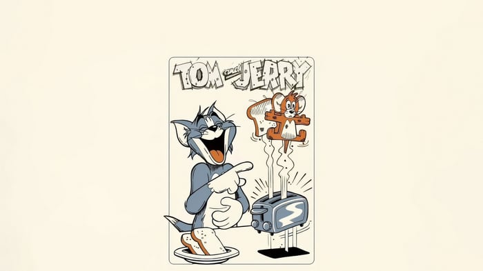 Tom and Jerry Toaster Gag