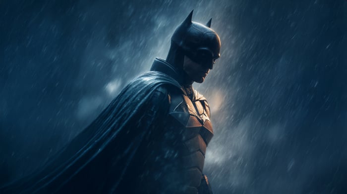 Batman in the Rain