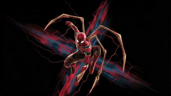 Iron Spider with Mechanical Arms