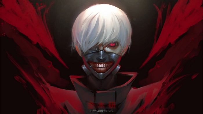 Ken Kaneki from Tokyo Ghoul:re