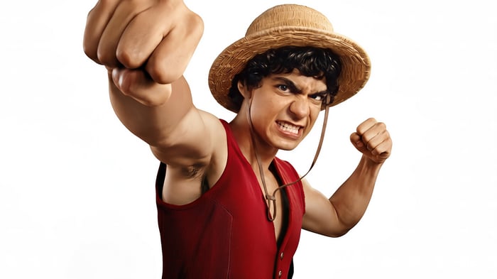 Monkey D. Luffy from One Piece Netflix