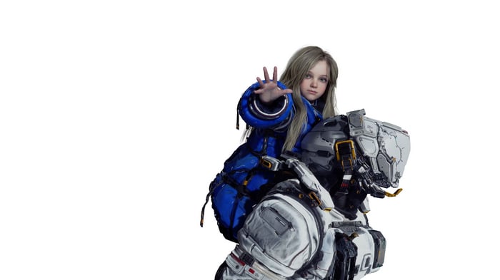 Pragmata 2025: Girl and robot
