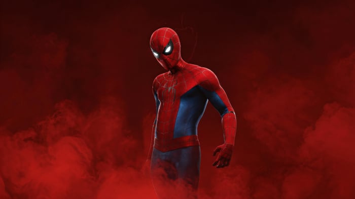 Spider-Man in Red and Blue Suit