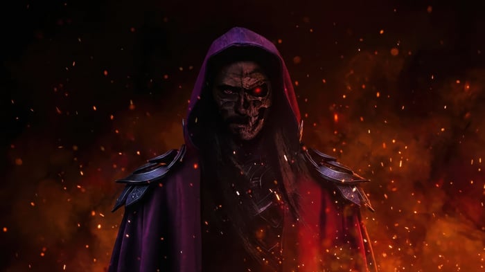 Skeletor in Masters of the Universe