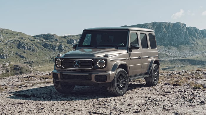 Mercedes Benz G580 With Ev Technology At Maniva