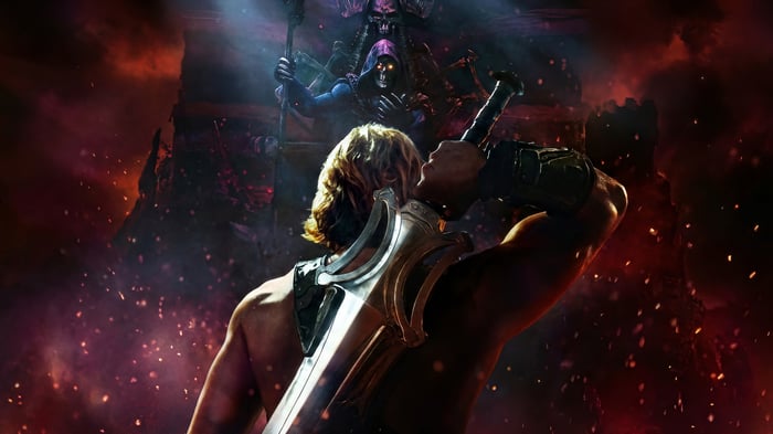 Masters Of The Universe Skeletor and He-Man