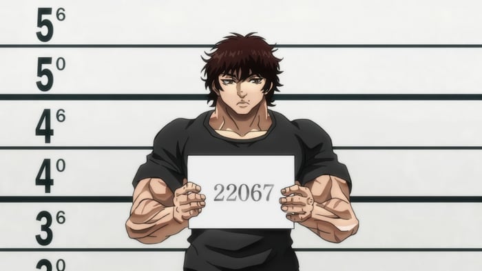 Baki Hanma Mug Shot 4K