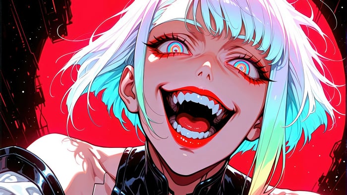 Lucyna Kushinada from Cyberpunk: Edgerunners in 4K