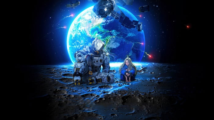 Pragmata: Girl and Robot on the Moon