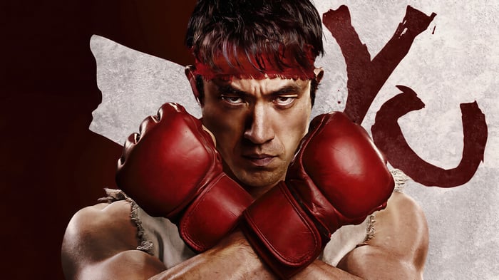 Ryu from Street Fighter 4K