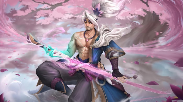 Spirit Blossom Yasuo from League of Legends 4K