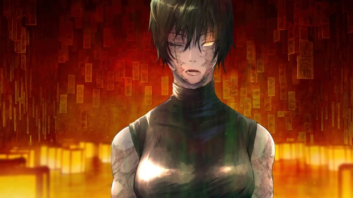 Maki Zenin from Jujutsu Kaisen 4K