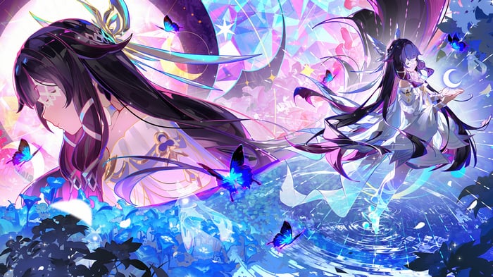 Columbina from Genshin Impact in 4K