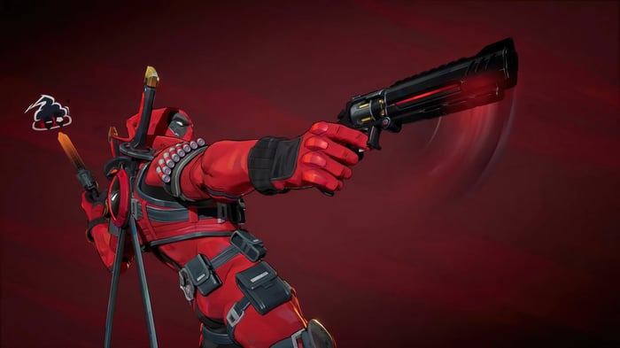 Deadpool with Guns in Marvel Rivals 4K