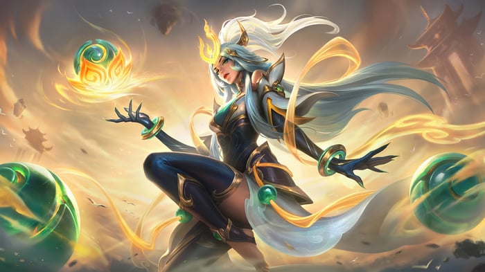 Syndra from League of Legends 4K