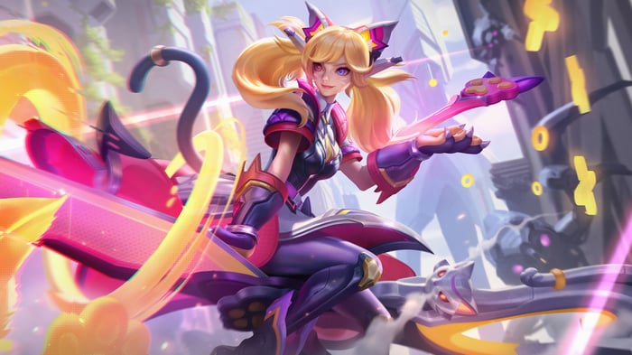 Gwen from League of Legends 4K