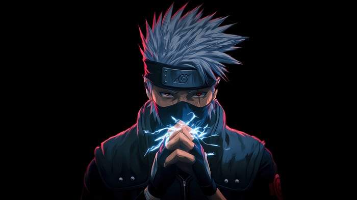 Kakashi Hatake using Chidori 4K