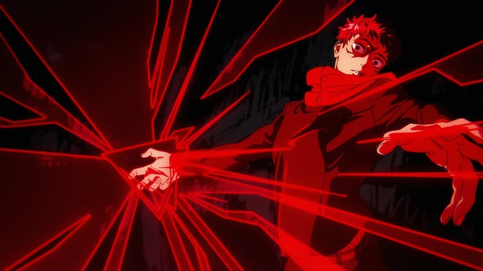 Yuji Itadori in Jujutsu Kaisen 4K