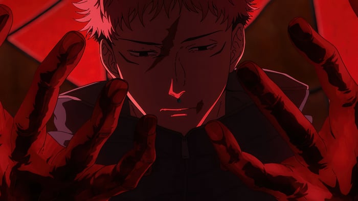 Yuji Itadori in Jujutsu Kaisen 4K
