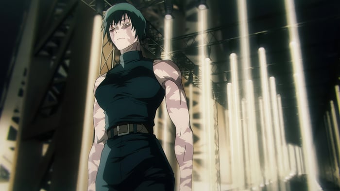 Maki Zenin in Jujutsu Kaisen 4K