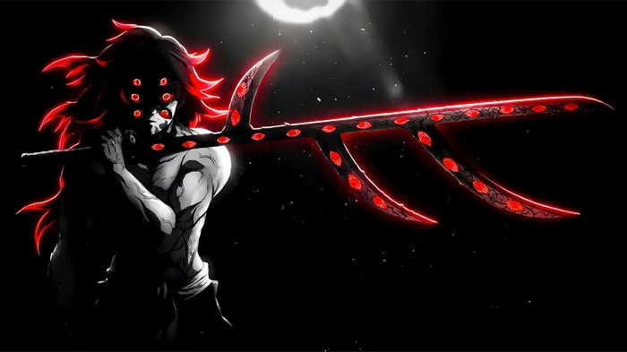 Kokushibo from Demon Slayer: Kimetsu no Yaiba 4K