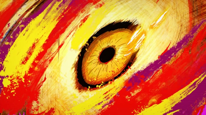 Anime 4K Abstract Eye