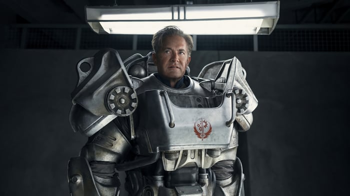 Hank in Power Armor from Fallout Series 4K