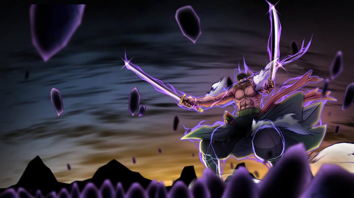 Roronoa Zoro from One Piece in 4K
