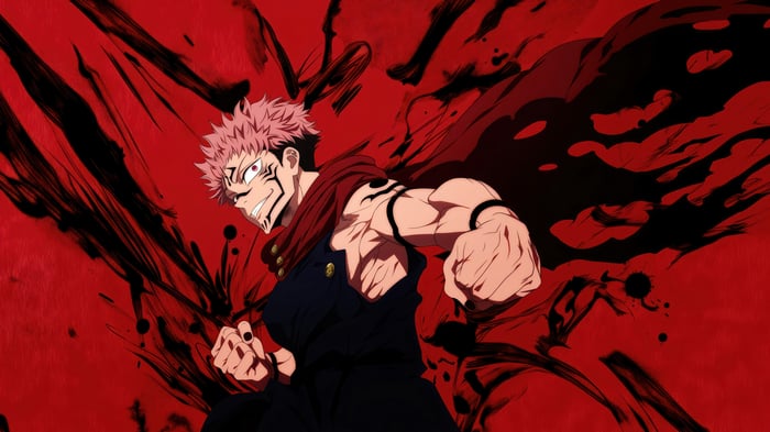 Sukuna from Jujutsu Kaisen in 4K