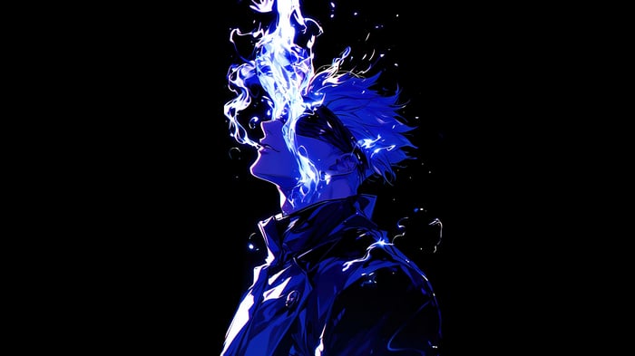 Satoru Gojo from Jujutsu Kaisen in 4K