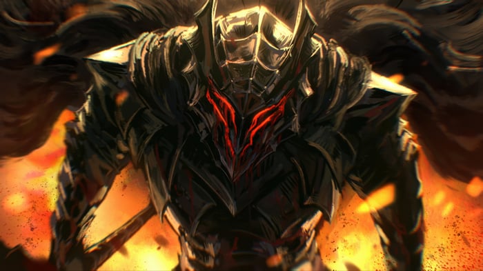 Guts in Berserk Armor 4K