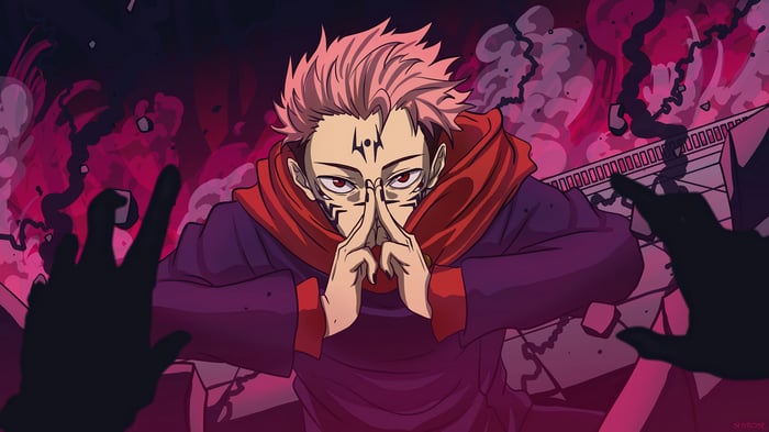 Yuji Itadori from Jujutsu Kaisen in 4K