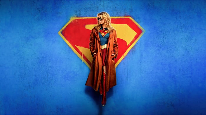 Supergirl Milly Alcock 4K