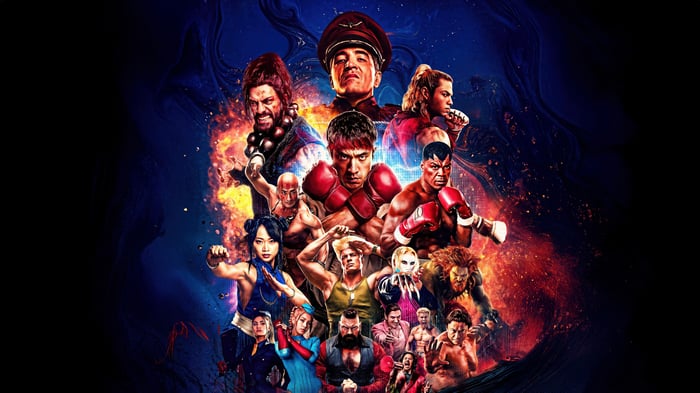Street Fighter Characters 4K